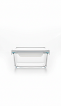 Airtight Glass Food Storage Container Set (10-Piece)