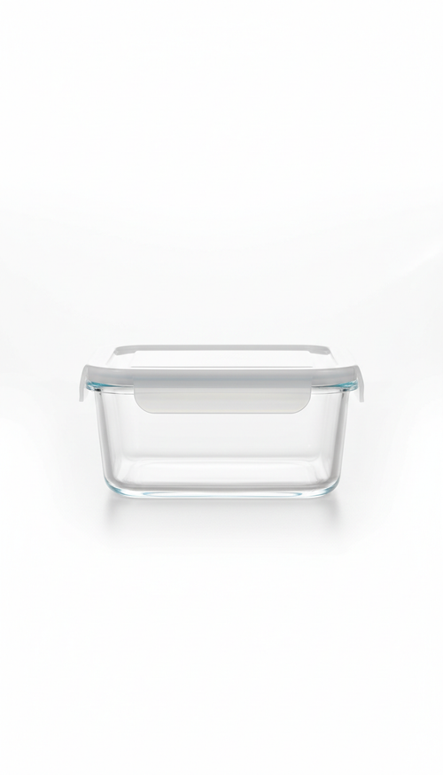 Airtight Glass Food Storage Container Set (10-Piece)
